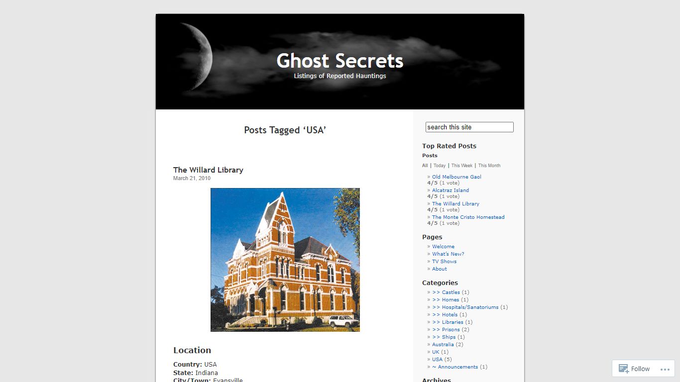 USA | Ghost Secrets